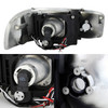 Fits 99-02 Sierra Halo Projector Headlights+Bumper Signal+Projector Fog W/Switch