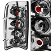 Fits 99-02 Silverado Halo Projector Headlights+Bumper+Black Smoke Tail Lights