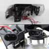 Fits 99-02 Silverado Halo Projector Headlights+Bumper Signal+LED Projector Fog
