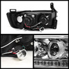 Fits 94-01 Ram Pickup Dual Halo Projector Headlights W/DRL Daylight LED Strip
