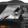 Fits 97-03 F150 F250Ld Expedition Black Headlights +Full LED Corner Signal Light