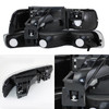 Fit 00-06 Chevy Suburban Tahoe Black Headlights+Bumper+Red Clear LED Tail Lights