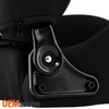 For Black Fabric R33 Style Reclinable Racing Seat Pair Set Left + Right w/ Slider