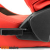 For HOT RED XM2 Style PU Leather Reclinable Racing Seat Pair Kit L+R Set w/ Slider