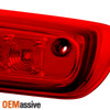 Fit 2007-2013 Chevy Silverado 1500 2500 3500 LED Red Tail Lights+3rd Brake Lamp