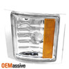 Fits 94-98 C/K Series Suburban Tahoe Real Glass Headlights+ Amber Corner Signal