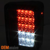 Fits 07-17 Wrangler Smoke LED Taillights+ Signal lights+ Side Fender Marker Lamp