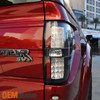 Fit 09-14 F150 F-150 Halo Projector DRL LED Headlights +Black LED Tail Lights