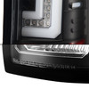Fit 14-17 GMC Sierra 1500/2500HD/3500HD Black LED Tube Tail Lights+LED 3rd Brake