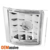 Fits 94-98 Yukon Chevy C/K 1500 Chrome Headlight+LED Bumper Lamp +Corner Signal