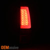 Fit 2003-2006 Chevy Silverado GMC Sierra Smoke LED Tail Light+3rd LED Brake Lamp