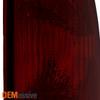 Fit 1997-2003 Ford F150 F-150 Dark Red Tail Lights+Smoked LED 3rd Brake Light