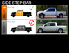 Fits 04-13 Titan Extended Cab 5" Oval Running Board T-304 Nerf Side Step Bars