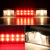 For 1988-1998 Chevy GMC C10 C/K Chrome LED Tail Lights+LED 3Rd Brake Cargo Light