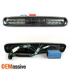 Fit  2003-2006 Chevy Silverado Black Smoked LED Tail Lights+3rd Brake Light