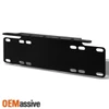 Fit 5"Stone Guard Off Road Fog Light W/Switch+2In1 Fog Light License Plate Mount