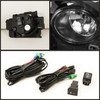 Fits 08-13 Altima 2Dr Coupe Clear Fog Lights Kit W/Switch+4500K Super White Bulb