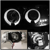 Fits Smoke 99-06 Yukon Sierra Halo Headlights+Bumper Signal+Projector Fog Lights