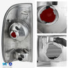 Fits 1997-2003 F-150 F150 Pickup Truck Chrome Tail Lights + LED 3Rd Brake Lamps