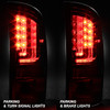 Fits 02-06 Dodge Ram 1500 03-06 2500 3500 Smoke LED Tail Lights+3rd Brake Lamp