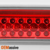 Fits 07-2008 Ram 1500 07-09 Ram 2500 3500 Red LED Tail Lights+3rd Brake Lamp