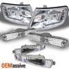 Fits 94-95 Accord Euro Bumper Signal+Rear Bumper Lamps+Euro Clear Corner Lights