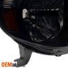 Fits 05-11 Toyota Tacoma Black Smoked Headlight+Dark Red Tail Lights Replacement