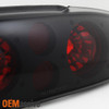 Fits 98-02 Chevy Camaro Black Smoked Halo LED Projector Headlights + Tail Lights