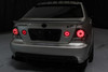 Fits 01-05 Lexus Is300 Altezza Red Smoked LED Tail Lights W/LED Trunk Piece Set