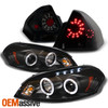 [Smoke Housing LED]For 06-13 Chevy Impala Halo Projector Headlights +Tail Lamps
