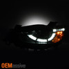 Fits [Halogen Upgrade] 13-16 Mazda CX-5 DRL LED Light Tube Projector Headlights