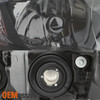 Fit 2006-2011 Honda Civic 4 Doors Sedan Left+Right Black Replacement Headlights