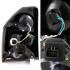 Fit 08-10 Chrysler 300 Smoked Headlights + Dark Red Tail Lights Replacement