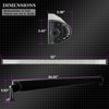 Fit 07-15 Jeep Wrangler JK 50"/52" 300W LED Light Bar +Brackets +Switch