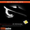 For 2014-2022 InFiniti Q50 w/o AFS LED Projector Chrome Clear Headlamp Passenger