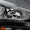 For 2014-2022 InFiniti Q50 w/o AFS LED Projector Chrome Clear Headlamp Passenger
