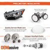 For 2014-2022 InFiniti Q50 w/o AFS LED Projector Headlight Light Driver Left