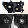 Fits 2007-2013 Toyota Tundra Pickup Truck Black Smoked Headlights+LED Tail Light