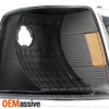 Fit 1993-1997 Ford Ranger Black Headlights+Corner Signal+Dark Red Tail Lights