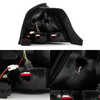 Fit 1998-2011 Crown Victoria Black Headlights + Red Clear LED Tail Lights Lamps