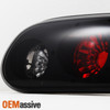 Fit 1998-2002 Camaro Black Headlights + Bumper Lights + Black Smoked Taillights