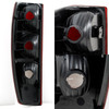 Fits 2004-2012 Chevy Colorado | GMC Canyon Black Headlights + Dark Red Tail Lamp