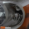 Fit 04-06 Dodge Durango Smoke Amber Lens Headlights + Dark Red Tail Lights