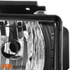 Fit 2004-2012 Chevy Colorado GMC Canyon Pickup Black Headlights + Fog Lights