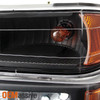 Fit 2004-2012 Chevy Colorado GMC Canyon Pickup Black Headlights + Fog Lights