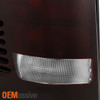 Fits 99-04 Grand Cherokee Black Amber Headlights + Dark Red Tail Lights Pair Set