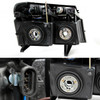 Fit 04-12 Colorado Black Smoke Headlights+Tail Lights+Smoke LED 3rd Brake Light