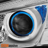 Fit [Halogen Type] 14-16 Buick LaCrosse LED Projector Headlights Replacement Set