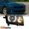 For 2010-2013 Chevy Camaro HID Type Projector Black HeadLamp Passenger w/LED DRL
