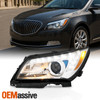 For 2014-2016 Buick LaCrosse [HID Type] Projector Headlight Driver LED DRL w/AFS